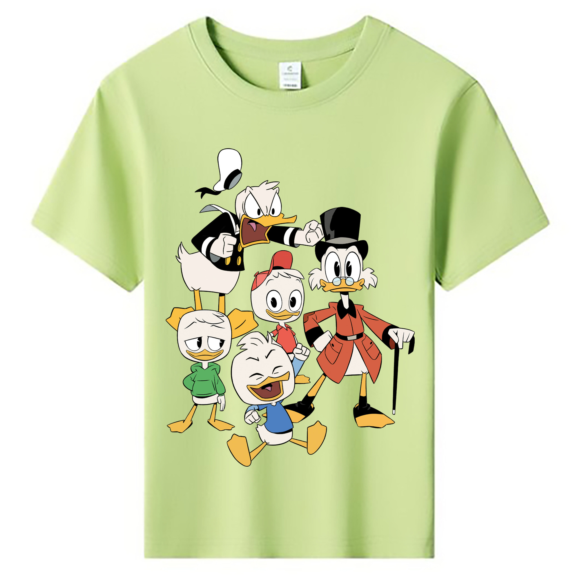 ミッキーマウス Mickey Mouse 綿100％キッズTシャツ（フロントプリント）